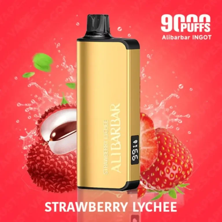 STRAWBERRY LYCHEE - ALIBARBAR INGOT9000